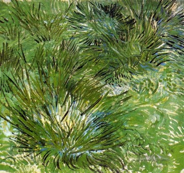Grasbüscheln Vincent van Gogh Ölgemälde